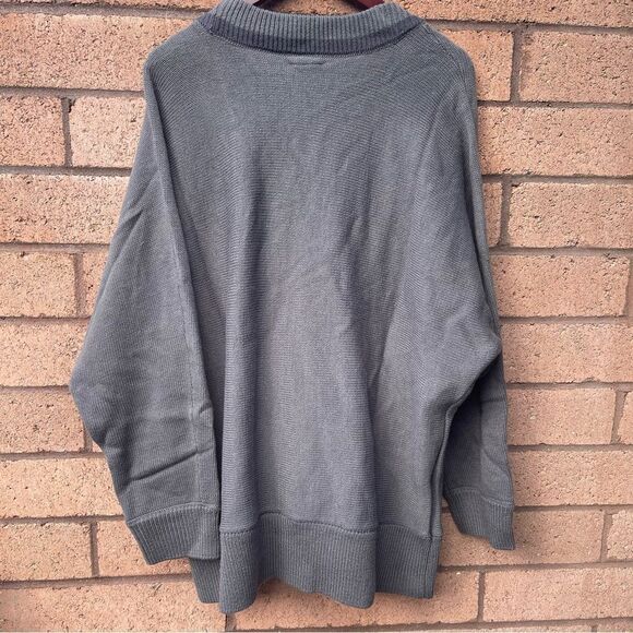 NWT Hot Topic SZ 5XL Outlander Crowned Thistle Knit Sweater Faux Wrap Cardigan - Picture 2 of 7